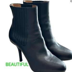 Vince Kelly Italian Leather Ankle Boots